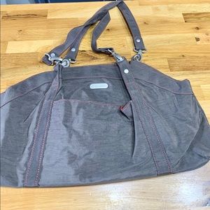 Baggillini Brown satchel tote